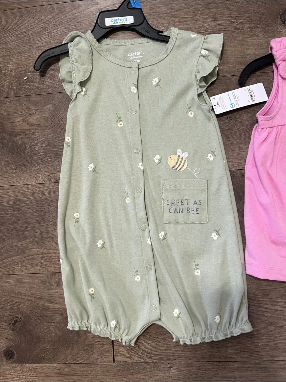 2 Carters Summer Outfits Size 24 Months New